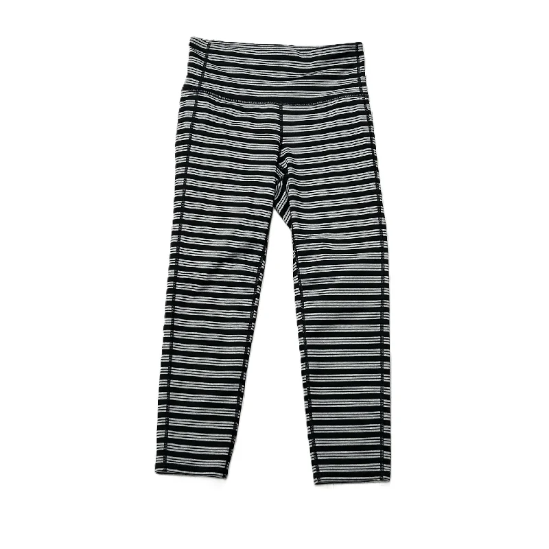 Relaxed Clothing Black Grey Athletic Leggings Capris By Athleta, Size: Xs