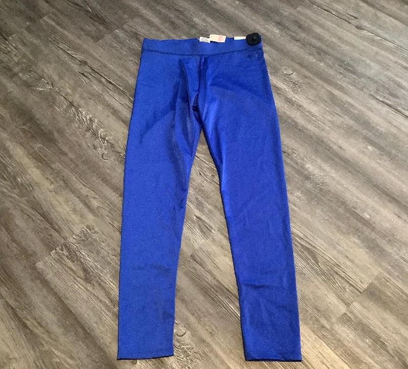 Easy Chic Wear Blue Athletic Leggings Pink, Size M