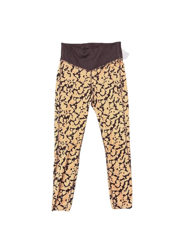 End Of The Year Brown Athletic Leggings The North Face, Size M