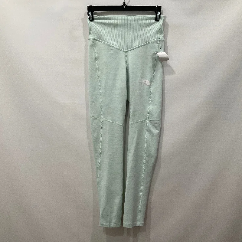 Breathable Design Green Athletic Leggings The North Face, Size Xs
