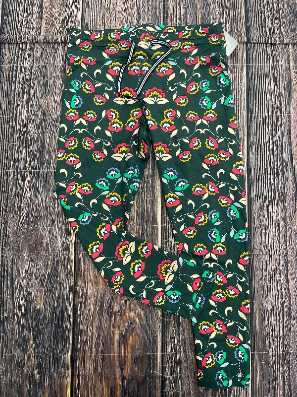 Fashionable In The Times Green Athletic Leggings The Upside, Size M