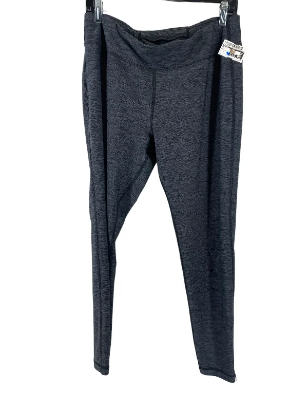 Comfortable Wear Grey Athletic Leggings Danskin, Size L