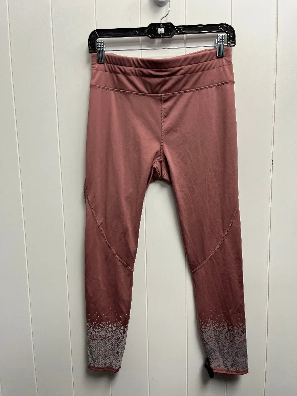 Simple Style Mauve Athletic Leggings Fabletics, Size M