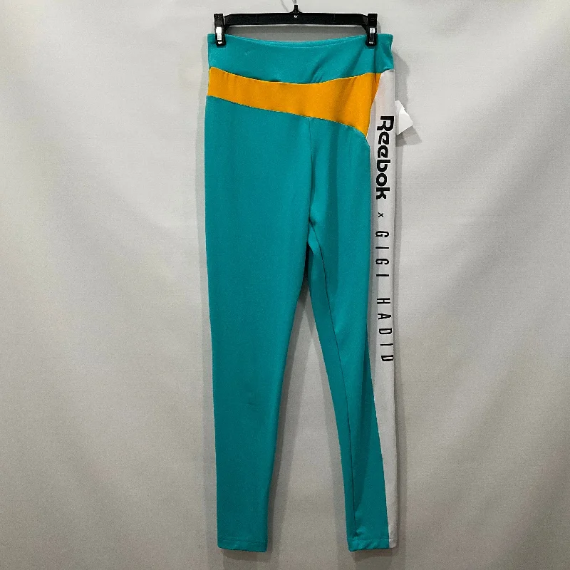 Age-reducing Style Multi-colored Athletic Leggings Reebok, Size S