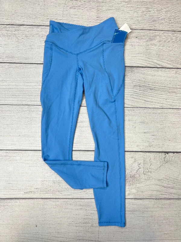 French Style New! Blue Athletic Leggings Fabletics, Size Xxs