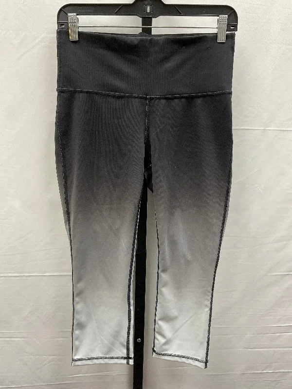 All-Day Wear Ombre Print Athletic Leggings Xersion, Size M