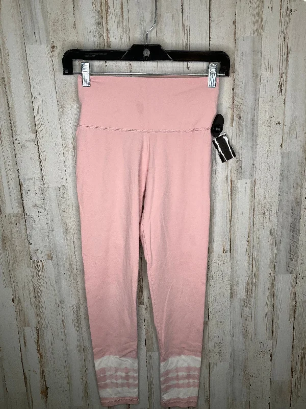 Breezy Comfort Pink Athletic Leggings Aerie, Size M