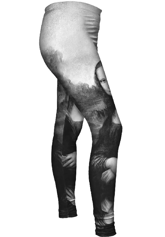 Effortless Wear Pop Art - "Da Vinci Mona Lisa Black White" (1517)