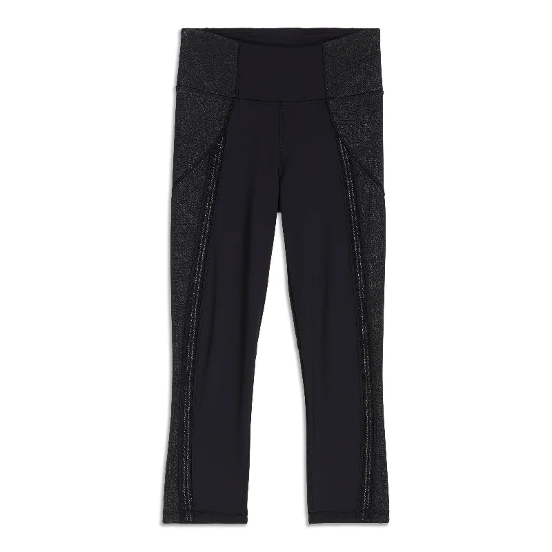 Warm Winter Series Power Lines High-Rise Crop - Resale