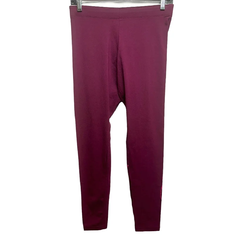 Everyday Outfits Red Athletic Leggings Nike Apparel, Size M