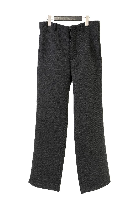 Chic Outfits K'ANG/ADJUSTABLE BACK PLEATS WIDE FIT TROUSERS
