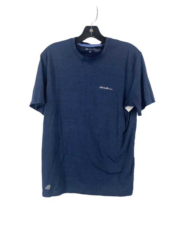 Preview New Products Black Athletic Top Short Sleeve Eddie Bauer, Size S