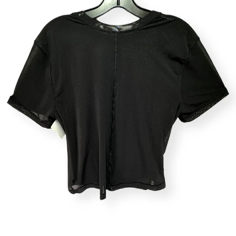 Sporty Elegance Lightweight Mesh Yoga Tee Lululemon, Size S