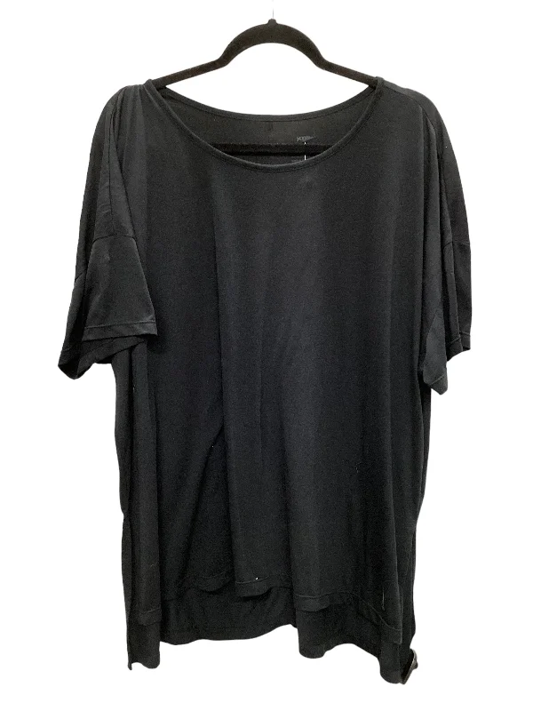 Minimal Style Black Athletic Top Short Sleeve Nike Apparel, Size 3x
