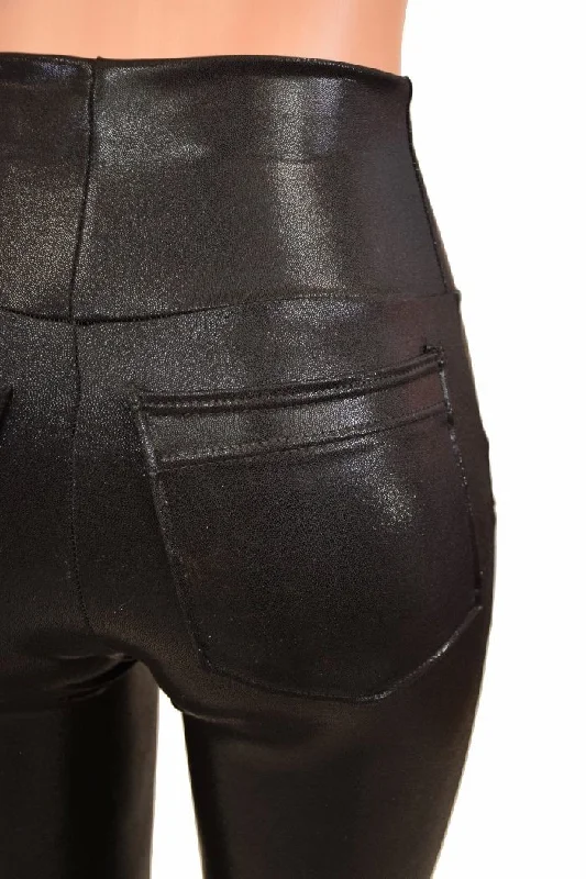 Casual Fit Wear Black Mystique Pocket Leggings
