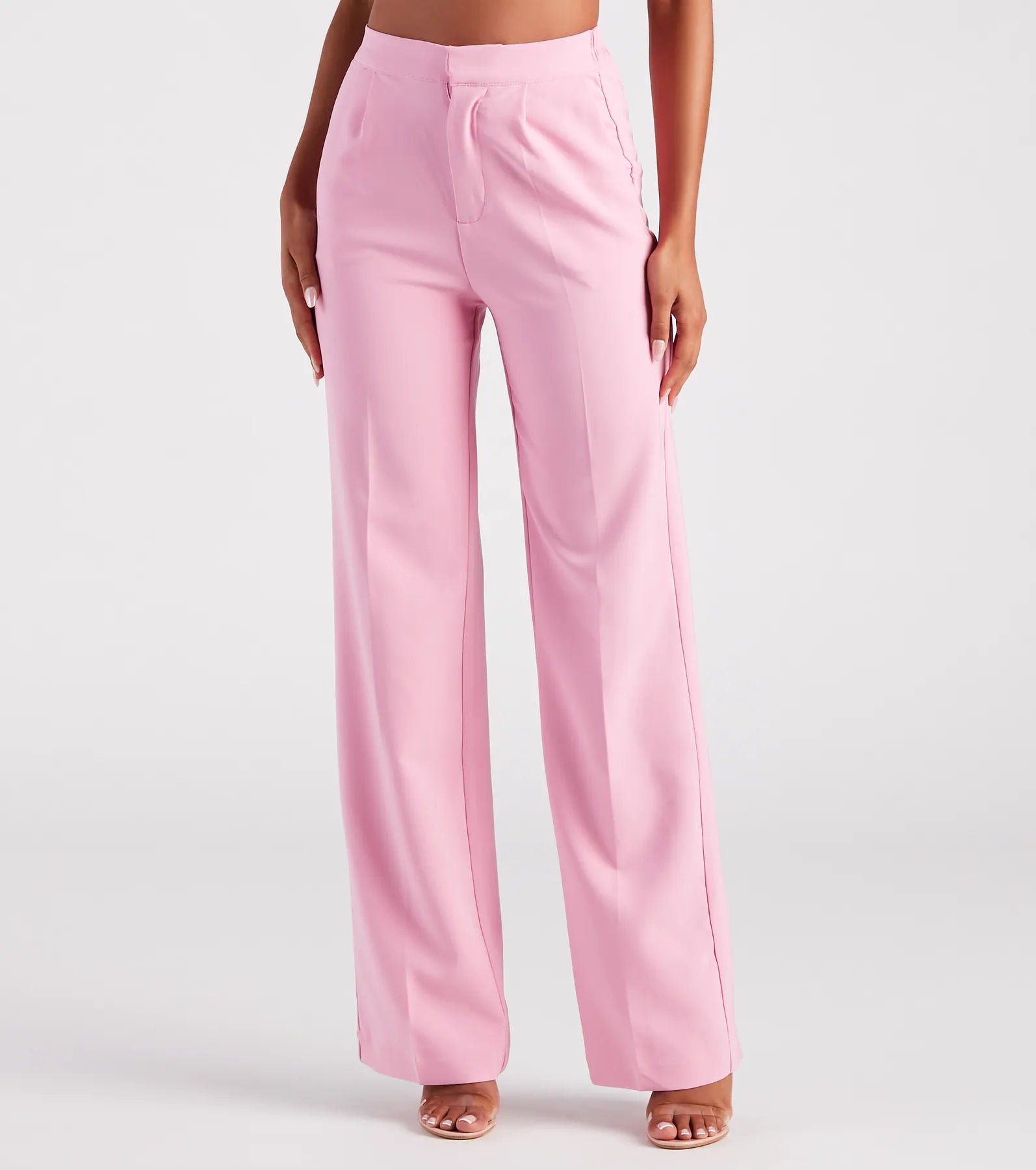 Everyday Comfort Chic Confidence Straight-Leg Trouser Pants