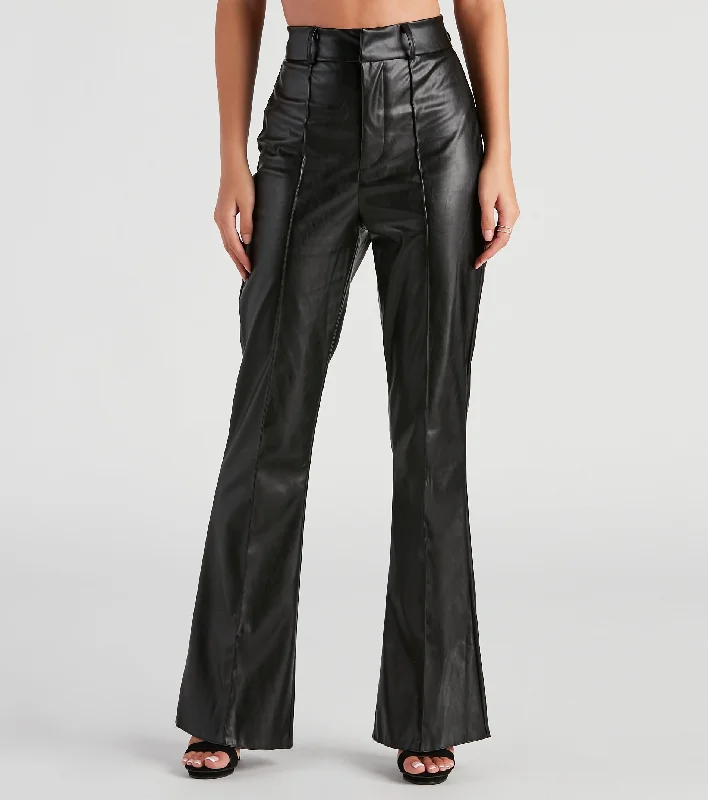High-end Customization City Slicker High-Rise Trouser Pants