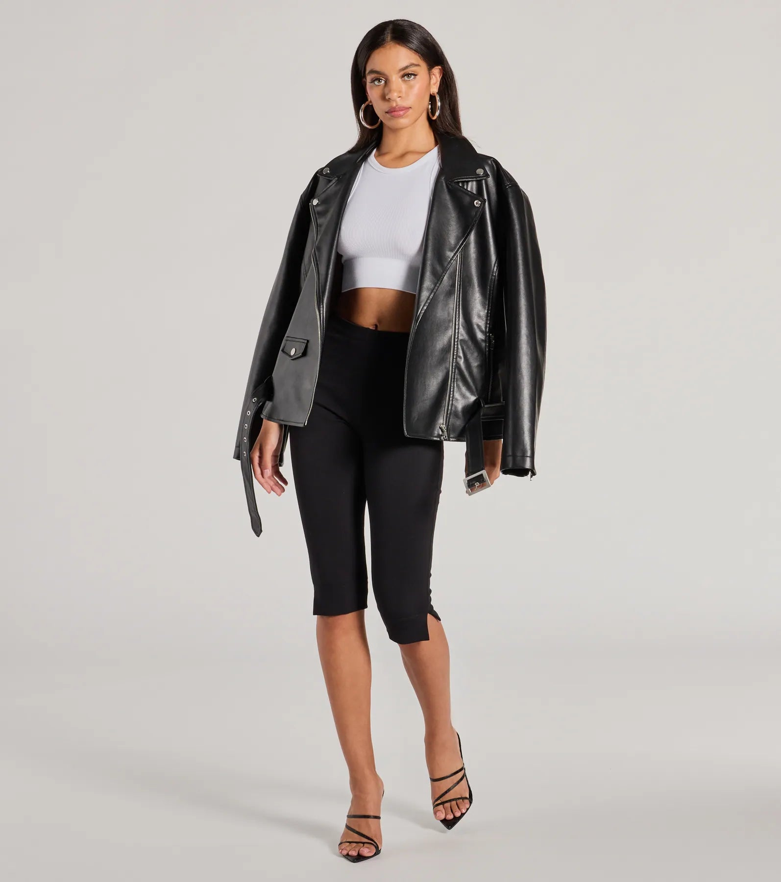 Celebrity Must-have Forever On Trend High Rise Ponte Capri Pants