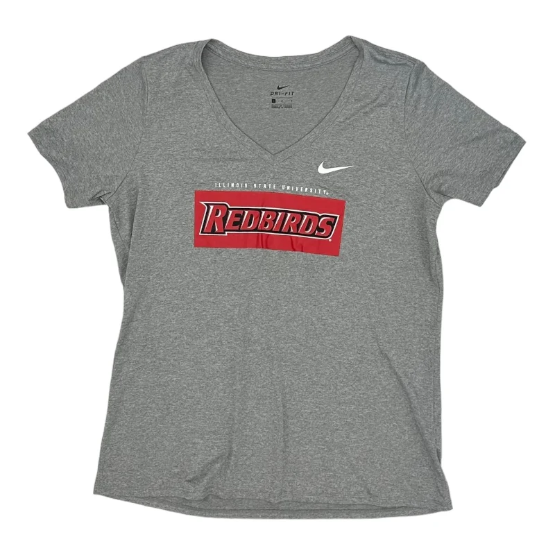 Dessert Matching GREY ATHLETIC TOP SS by NIKE APPAREL Size:L