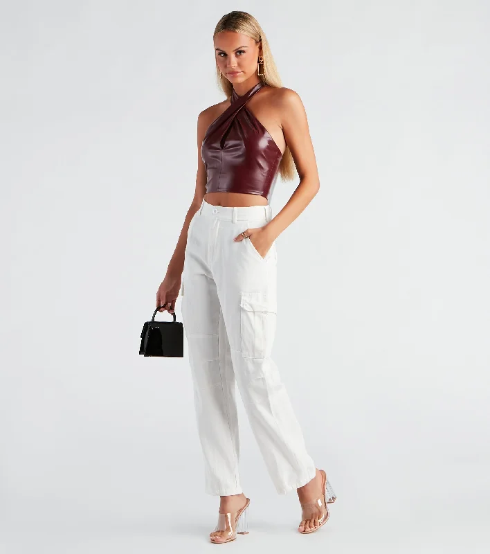 Cozy Fashions Not Your Boyfriend's Cargo Pants