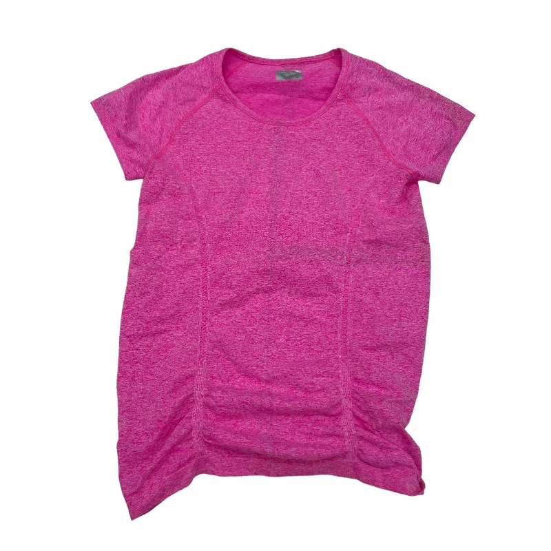 Cozy Knits PINK ATHLETIC TOP SS by ATHLETA Size:XL