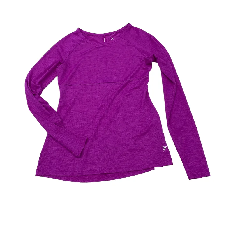 Leisure Sports PURPLE ATHLETIC TOP SS by OLD NAVY Size:S
