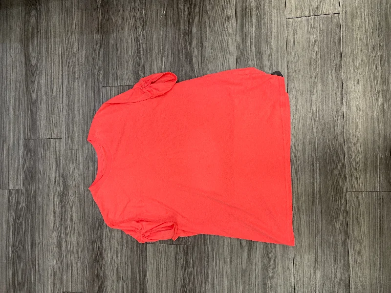 Fresh And Capable Top Short Sleeve By Athletic Works In Pink, Size: Xxl