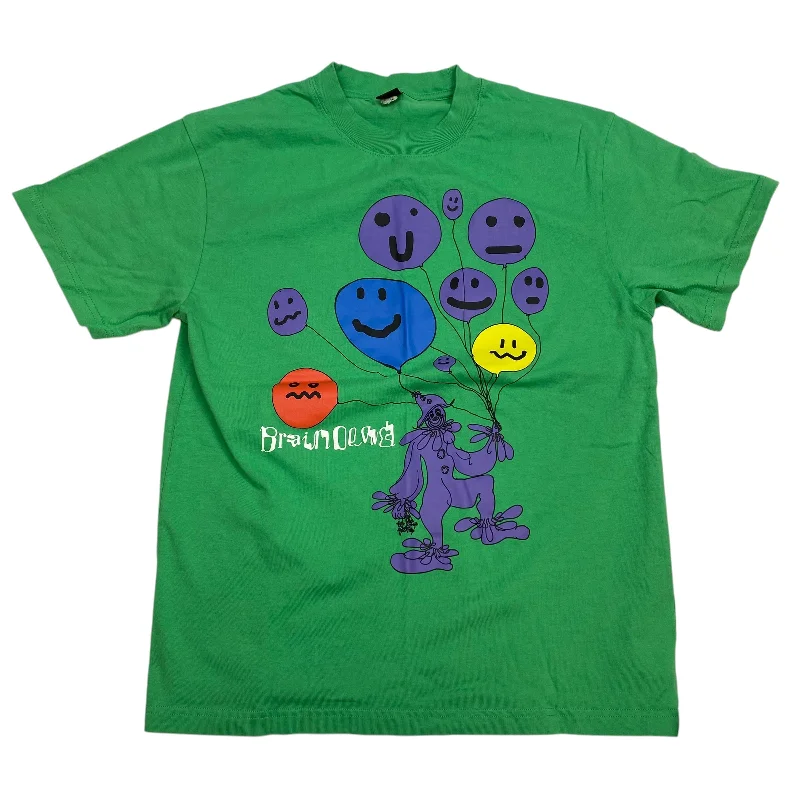 New Autumn And Winter Styles Top Short Sleeve By Brain-Dead)) In Green, Size: S