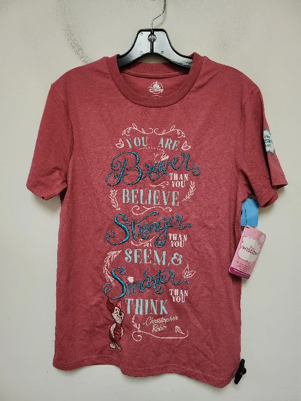 Dessert Matching Top Short Sleeve By Walt Disney In Pink, Size: Xs