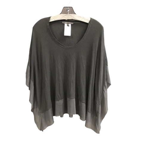 Urban Chic Top Short Sleeve Designer By Bcbgmaxazria In Black, Size: Xs