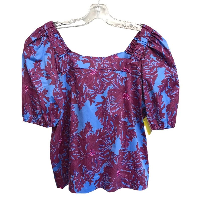 Light Fit Top Ss Designer By Lilly Pulitzer In Multi, Size:S