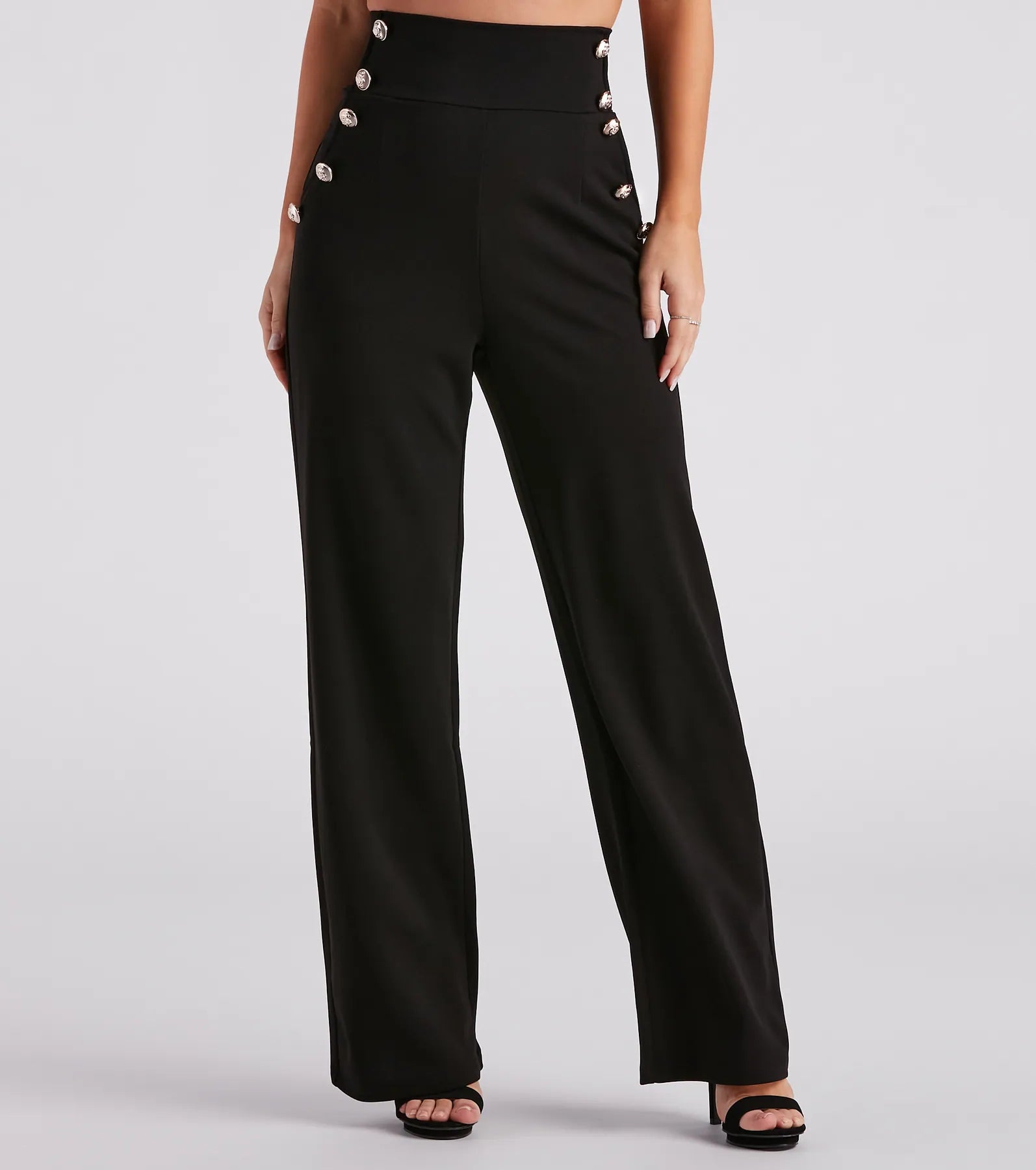 Casual Street Total Boss Babe Button-Front Dress Pants