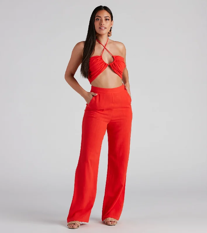 Versatile Outfits Worth It Linen Wide-Leg Pants
