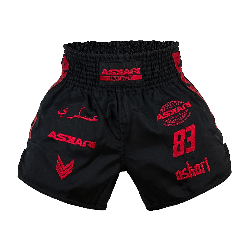 Fresh And Natural "COAT OF ARMS" ASKARI MUAY THAI SHORTS