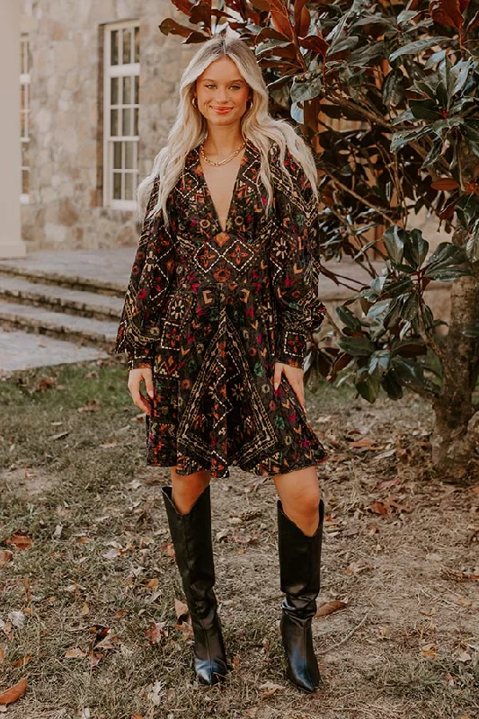 Soft Wear Charming Encounters Velvet Mini Dress