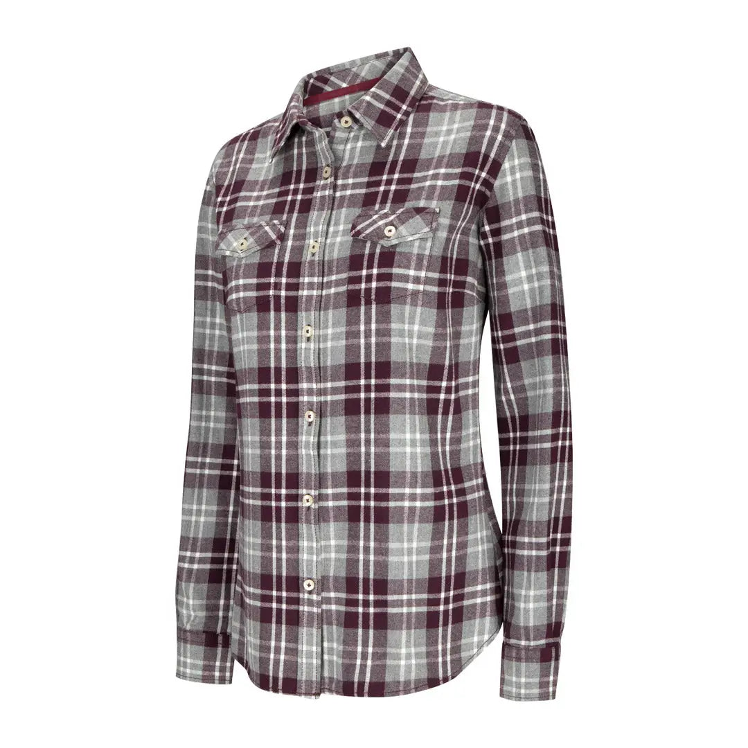 Free And Comfortable Hoggs of Fife Eilidh Ladies Flannel Shirt