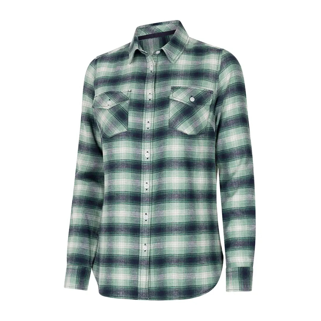 Cozy Look Hoggs of Fife Ladies Isla Flannel Check Shirt
