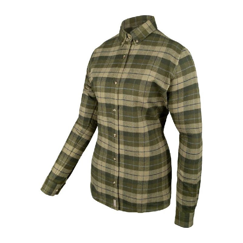 Celebrity Style Jack Pyke Ladies Bleasdale Heavy Flannel Shirt