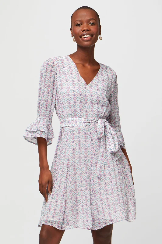 Personalized Clothing Kira Dress | Fantasy Tile Cream