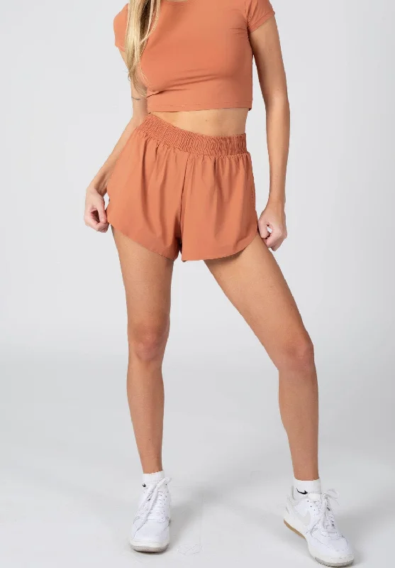 Elegant And Lazy LiteSpeed Fast Track Short Fawn