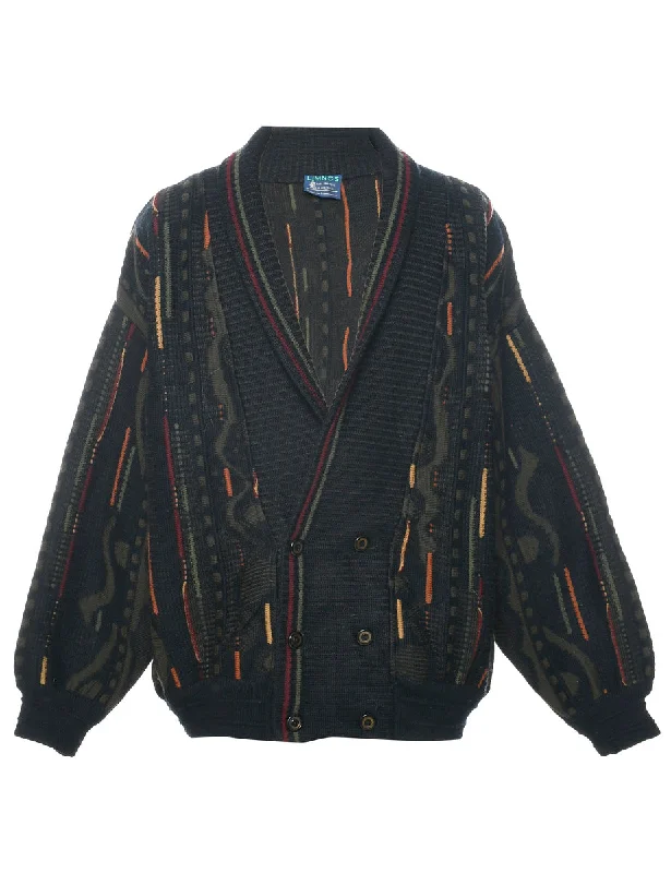 Stylish Casuals Multi-colour Cardigan - L