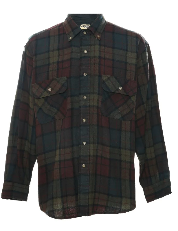 Cool Summer Multi-colour Checked Shirt - L
