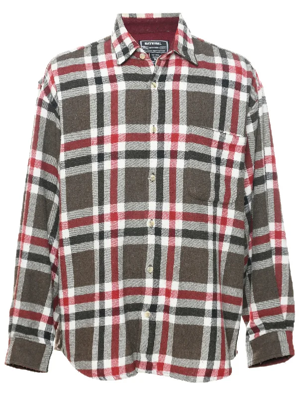 Trendy Items Multi-colour Checked Shirt - M