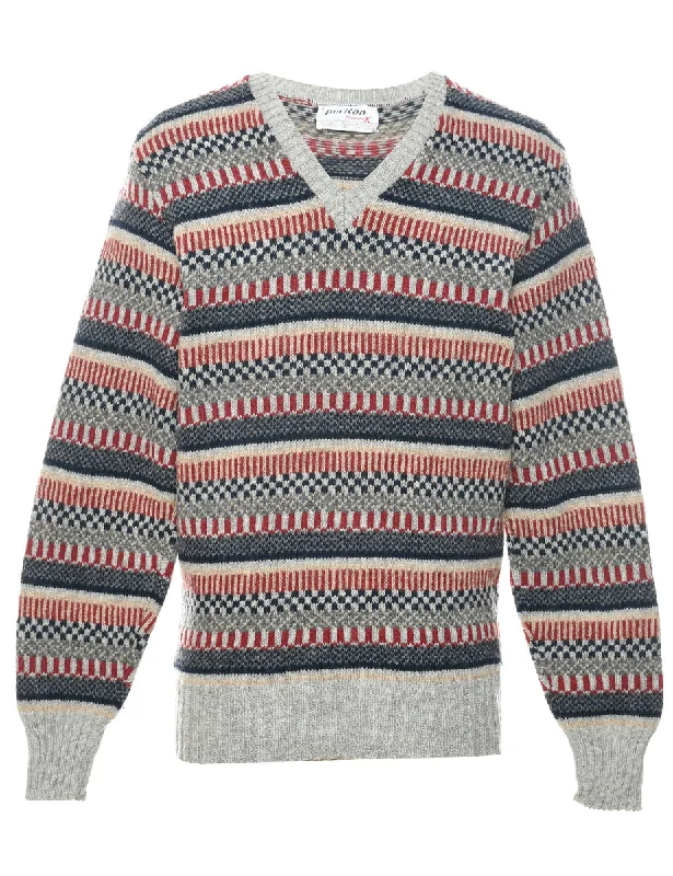 Trendy Items Multi-colour Jumper - M