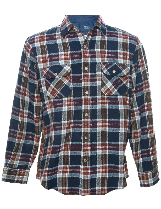 Fashionable Items Multi-colour Plaid Shirt - M