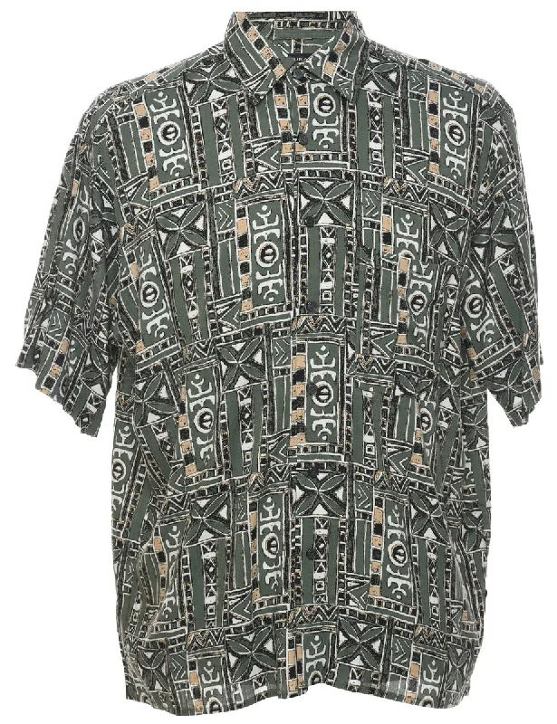 Cozy Outerwear Natural Issue Hawaiian Shirt - M