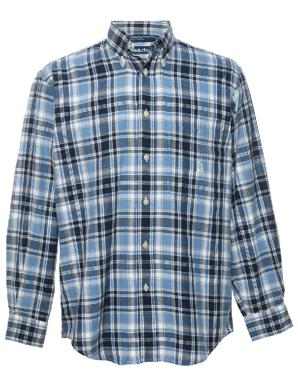 Effortless Outfits Nautica Checked Shirt - S