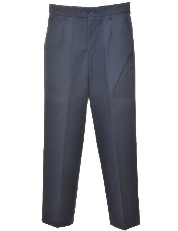 Casual And Versatile Navy Chinos - W30