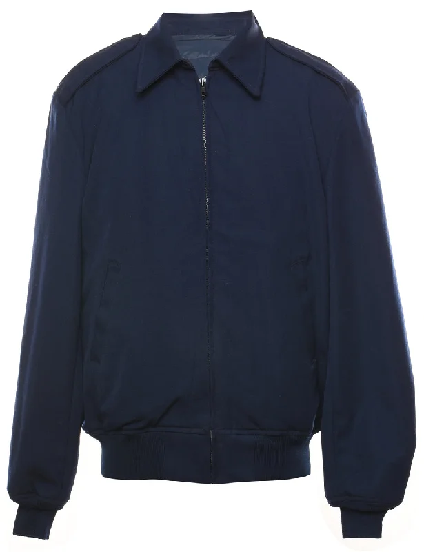 Designer Style Navy Classic Jacket - L