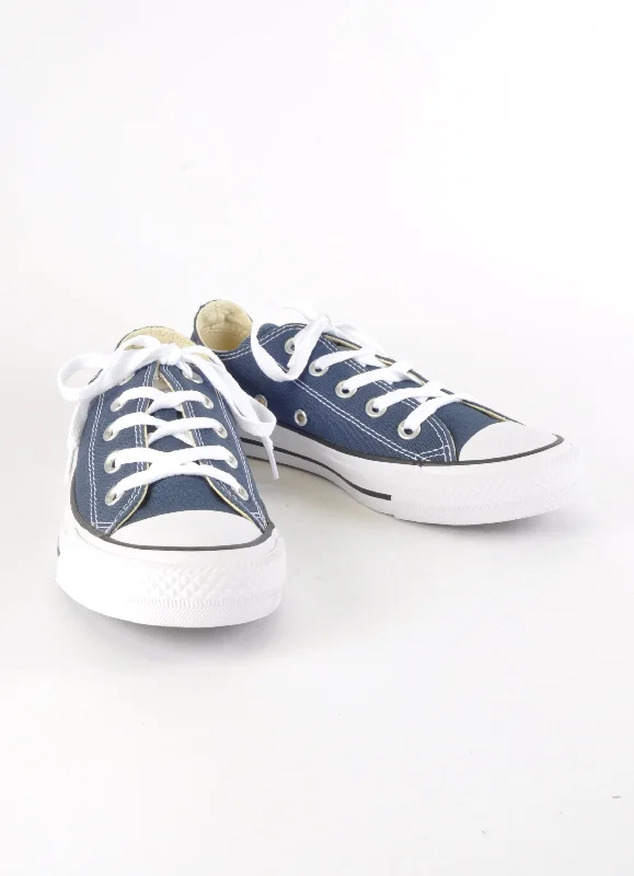 Carefree Navy Classic Low Converse - New But Imperfect